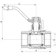 Кран кульовий KOER 1 1/2" ГГР (KR.214) (KR0021) - зображення 4