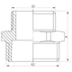 Ниппель редукционный 1-1/4"x1-1/2" KOER KF.N1216 (KF0042) - изображение 2