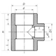 Тройник редукционный 50x25x50 PPR Koer K0048.PRO (KP0057) - изображение 2