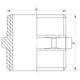 Ніпель 1/2'' KOER KF.N06 (KF0028) - зображення 2