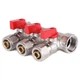 Коллектор для водопровода KOER 3 контура 3/4"/1/2" KR.1125 KR2836 - изображение 1