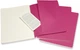 Набор записных книг Moleskine Cahier 19 x 25 см 3 шт по 120 страниц в линейку Розовый (8058647629667) - изображение 4