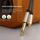 Аудіо кабель стерео HI-FI UGREEN AV127 AUX 3.5mm - 6.35mm Male, TRS, 1 / 4-1 / 8 дюйма 2 метра - зображення 3