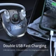 FM - модулятор, трансмітер Essager F01 з вбудованим Bluetooth (чорний) - зображення 4