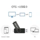 Флеш-накопитель Jaster 2 в 1 USB-MicroUSB OTG 4 ГБ - изображение 3