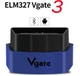 Aвто сканер Vgate iCar 3 v1.5 Bluetooth icar3 (659301906) Сине-Черный - изображение 1