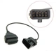 Переходник Opel OBD2 10/16 pin 575464836 Черный - изображение 3