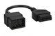 Переходник для сканера Toyota OBD2 17 pin 607904666 Черный - изображение 3