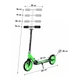 Самокат Scooter 2039 Green великий підлітковий - зображення 6