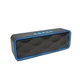 Портативная беспроводная Bluetooth колонка MegaBass SC-211 на аккумуляторе FM радио Черно-синий - изображение 3