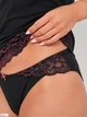 Комплект (майка + трусики) Jadea 4145 M Черный (ROZ6400140094) - изображение 3