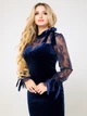 Платье "Рамона" (темно-синий) 42-44 (XS-S) - изображение 2