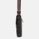 Сумка планшет через плечо мужская из натуральной кожи Laras K107862br Коричневая (ROZ6400178130) - изображение 4
