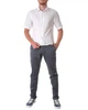 Сорочка чоловіча TRUSSARDI JEANS (52C00184-1T004963-W001-2/21) Білий 41 - изображение 2
