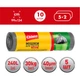 Упаковка пакетов для мусора Chisto Strong 240 л 2 рулона по 5 шт (2000064263241) - изображение 2