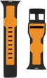 Ремешок ArmorStandart Civilian Silicone Watch Strap для Apple Watch 38/40/41 mm Black/Orange (ARM58392) - изображение 5