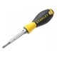 Викрутка-набір STANLEY 6 Way зі змінними бітами, 3 шт (0-68-012) - зображення 1