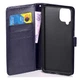 Чехол Idewei для Samsung Galaxy M12 2021 / M127 книжка кожа PU с визитницей синий - изображение 5