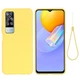 Силіконовий (TPU) чохол Deexe Silicone Case для VIVO Y31 / Y53s - Yellow - зображення 1