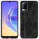 Захисний чохол UniCase Leather Series для VIVO V21e - Black - зображення 1
