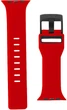 Ремешок ArmorStandart Civilian Silicone Watch Strap для Apple Watch 38/40/41 mm Red/Black (ARM58395) - изображение 3