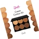 Набір для контурингу обличчя Sleek Make Up Cream Contour Kit-Dark Contouring Highlighting Kit - зображення 5