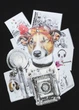 Футболка "Only Man" (95-TSH-3-02-black/dog-S) - изображение 4