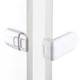 Замок-блокіратор кутовий з кнопкою MBM kids BS-05 білий (BS-05 WHITE) - изображение 1