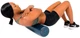 Ролик массажный повышенной плотности ProSource High Density Speckled Foam Roller 61 x 15.2 см Чёрный/синий (ps-2062-sfr-blue-24) - изображение 3