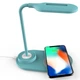 Бездротова зарядка зі світлодіодною лампою HT-12 Wireless Charger with LED Desk Lamp (Light Blue) - зображення 3