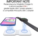 Док-станция 2-в-1 Wireless Charger D21 White - изображение 7
