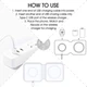 Док-станция 2-в-1 Wireless Charger D21 White - изображение 10