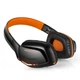 Навушники Bluetooth KOTION EACH Gaming LED B3506 400 мАг чорно-помаранчеві - зображення 2