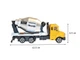 Іграшка дитяча бетонозмішувач Bruder 1:64 Truck-Series (12.5 х 3.4 х 5 см) Жовтий (1010-006-01) - зображення 4