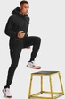 Чоловіче чорне худі UA Rival Fleece Under Armour S 1357092-001 - изображение 2