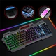 Клавиатура проводная T-Wolf T16 LED черный - изображение 4