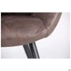 Крісло Concord 850*600*600 Сталь/Текстиль, колір чорний/cowboy PK какао AMF - зображення 5