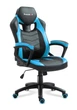 Крісло геймерське комп'ютерне Підліткове HUZARO FORCE 2.5 BLUE-BLACK - зображення 1