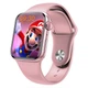 Розумний Смарт-годинник M26 Plus 44mm Aluminium з бездротовою зарядкою та мікрофоном pink - зображення 1