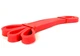 Резиновая петля Power Bands 2-15 кг красная (для фитнеса, тренировок, подтягиваний, резина для турника, резинка-эспандер) ST215-R - изображение 1