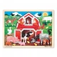 Деревянные пазлы в рамке Ферма 24 элемента Melissa & Doug - изображение 1