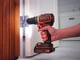 Akumulatorowa wiertarko-wkrętarka Black+Decker BL186KB (5035048651001) - obraz 6
