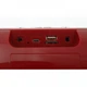 Портативная беспроводная Bluetooth колонка Xtreme GOLON-RX-1888BT USB+SD+BT 20 ВТ мощная с дисплеем Красная - изображение 7