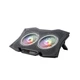 Підставка для ноутбука з охолодженням HAVIT HV-F2072 с подсветкой RGB Чорний - зображення 4