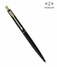 Кулькова ручка Parker JOTTER Classic Matte Black GT в чорному корпусі з позолоченим затискачем синя - зображення 2