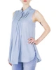 Блуза жіноча EMPORIO ARMANI (WNK26 T-WMO57/82) Блакитний 40 - изображение 4