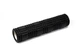 Массажный ролик EasyFit Grid Roller v3.0 60 см черный (роллер, валик, цилиндр для йоги, пилатеса, массажер для спины, ног, рук, шеи) - изображение 1