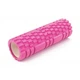 Масажний ролик EasyFit Grid Roller v2.1 45 см рожевий (ролер, валик, циліндр для масажу всього тіла: спини, ніг, рук, шиї) - зображення 1