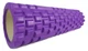 Массажный ролик EasyFit Grid Roller v2.1 45 см фиолетовый (ролик-валик для МФР и йоги, массажер для спины, ног, рук, шеи) - изображение 3