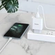 Зарядний пристрій Hoco C81A Smart 1USB 2.1A + кабель Lightning (iPhone), білий - зображення 7